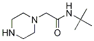 N-tert-butyl-2-(piperazin-1-yl)acetamide CAS#: 89433-49-8