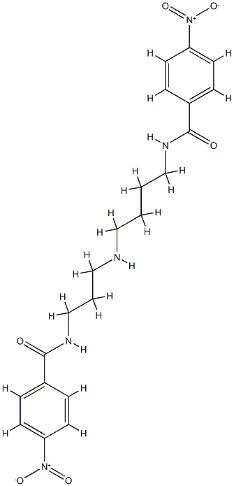 N(1),N(10)-bis(4-nitrobenzoyl)spermidine CAS#: 87581-14-4