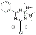 N2,N2,N2,N2-TETRAMETHYL-4-PHENYL-6-(TRICHLOROMETHYL)-1,3,5,2LAMBDA5-TRIAZAPHOSPHININE-2,2-DIAMINE CAS#: 85978-87-6
