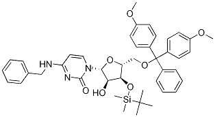 N4-Benzyl-3'-O-t-butyldiMethylsilyl-5'-O-(4,4'-diMethoxytrityl)cytidine CAS#: 81246-78-8