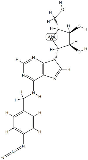 N(6)-(4-azidobenzyl)adenosine CAS#: 85107-83-1
