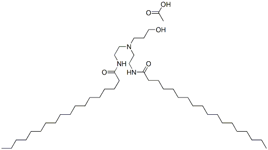 N,N'-[[(3-hydroxypropyl)imino]diethylene]distearamide monoacetate CAS#: 84215-58-7