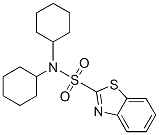 N,N-dicyclohexylbenzothiazole-2-sulphonamide CAS#: 85554-77-4