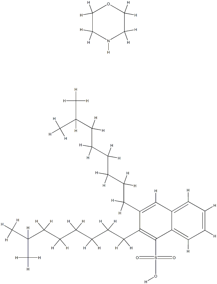 Naphthalenesulfonic acid, diisononyl-, compd. with morpholine (1:1) CAS#: 89921-55-1