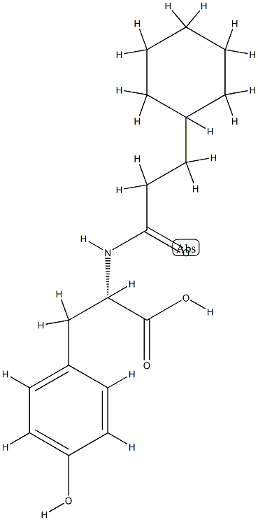 N(beta)-cyclohexylpropionyltyrosine CAS#: 82906-18-1