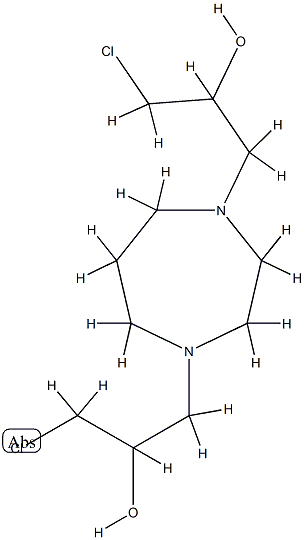 N(sup 1),N(sup 4)-Bis-(gamma-chloro-beta-hydroxypropyl)hexahydro-1,4-d iazepine CAS#: 85095-78-9