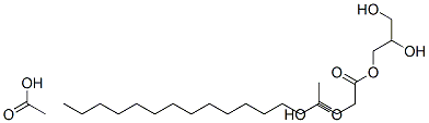Octadecanoic acid, monoester with 1,2,3-propanetriol acetate CAS#: 84931-78-2