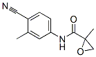 Oxiranecarboxamide, N-(4-cyano-3-methylphenyl)-2-methyl- (9CI) CAS#: 821765-08-6