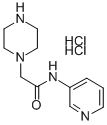 PIPERAZINOACETICACID-(3-AMINOPYRIDINE)-AMID DIHYDROCHLORIDE CAS#: 827614-57-3
