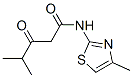 Pentanamide, 4-methyl-N-(4-methyl-2-thiazolyl)-3-oxo- (9CI) CAS#: 803724-69-8