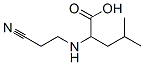 Pentanoic acid, 2-(2-cyanoethylamino)-4-methyl- CAS#: 81666-40-2