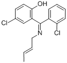 Phenol, 2-((2-butenylimino)(2-chlorophenyl)methyl)-4-chloro- CAS#: 84611-65-4