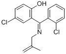 Phenol, 4-chloro-2-((2-chlorophenyl)((2-methyl-2-propenyl)imino)methyl )- CAS#: 84611-66-5