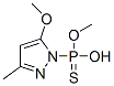 Phosphonothioic acid, (5-hydroxy-3-methylpyrazol-1-yl)-, O,O-dimethyl ester (8CI) CAS#: 802322-37-8