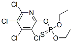 Phosphorothioic acid, O,O-diethyl O-(3,4,5,6-tetrachloro-2-pyridinyl) ester CAS#: 83866-73-3