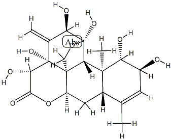 Picrasa-3,13(21)-dien-16-one, 11,20-epoxy-1,2,11,12,14,15-hexahydroxy- , (1beta,2alpha,11beta,12alpha,15beta)- CAS#: 84633-28-3