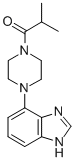 Piperazine, 1-(1H-benzimidazol-4-yl)-4-(2-methyl-1-oxopropyl)- CAS#: 84806-73-5
