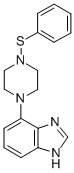Piperazine, 1-(1H-benzimidazol-4-yl)-4-(phenylthio)- CAS#: 84806-93-9