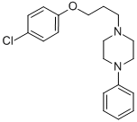 Piperazine, 1-(3-(4-chlorophenoxy)propyl)-4-phenyl- CAS#: 84344-35-4