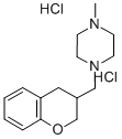 Piperazine, 1-((3,4-dihydro-2H-1-benzopyran-3-yl)methyl)-4-methyl-, di hydrochloride CAS#: 83823-47-6