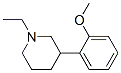 Piperidine, 1-ethyl-3-(o-methoxyphenyl)- (8CI) CAS#: 802580-59-2
