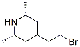 Piperidine, 4-(2-bromoethyl)-2,6-dimethyl-, cis- (8CI) CAS#: 801159-41-1