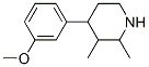 Piperidine, 4-(m-methoxyphenyl)-2,3-dimethyl- (8CI) CAS#: 801160-46-3