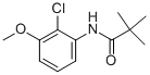 Propanamide, N-(2-chloro-3-methoxyphenyl)-2,2-dimethyl- CAS#: 85893-97-6
