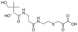 Propanoic acid, 3-((2-((3-((2,4-dihydroxy-3,3-dimethyl-1-oxobutyl)amin o)-1-oxopropyl)amino)ethyl)thio)-2-oxo-, (R)- CAS#: 89648-14-6