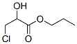 Propanoic acid, 3-chloro-2-hydroxy-, propyl ester CAS#: 81728-69-0
