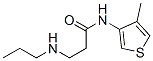 Propionamide, N-(4-methyl-3-thienyl)-3-(propylamino)- (8CI) CAS#: 802593-62-0