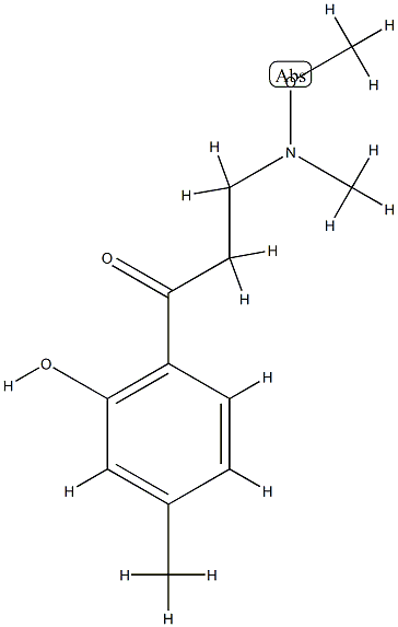 Propiophenone, 2-hydroxy-3-(methoxymethylamino)-4-methyl- (8CI) CAS#: 803608-38-0