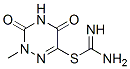 Pseudourea, 2-(2,3,4,5-tetrahydro-2-methyl-3,5-dioxo-as-triazin-6-yl)-2-thio- (8CI) CAS#: 802581-55-1