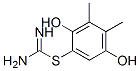 Pseudourea, 2-(2,5-dihydroxy-3,4-xylyl)-2-thio- (8CI) CAS#: 803614-21-3