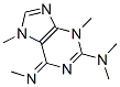 Purine, 2-(dimethylamino)-3,6-dihydro-3,7-dimethyl-6-(methylimino)- (8CI) CAS#: 802310-01-6