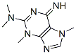 Purine, 2-(dimethylamino)-3,6-dihydro-6-imino-3,7-dimethyl- (8CI) CAS#: 801194-39-8