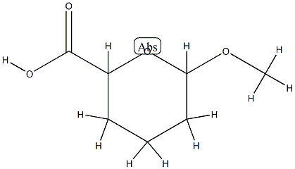 Pyran-2-carboxylic acid, tetrahydro-6-methoxy- (6CI,7CI) CAS#: 89941-84-4