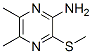 Pyrazinamine, 5,6-dimethyl-3-(methylthio)- (9CI) CAS#: 87444-27-7
