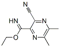 Pyrazinecarboximidic acid, 3-cyano-5,6-dimethyl-, ethyl ester (9CI) CAS#: 806628-46-6