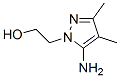 Pyrazole-1-ethanol, 5-amino-3,4-dimethyl- (7CI) CAS#: 89896-32-2