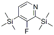Pyridine, 3-fluoro-2,4-bis(trimethylsilyl)- (9CI) CAS#: 87674-19-9