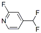 Pyridine, 4-(difluoromethyl)-2-fluoro- (9CI) CAS#: 84940-51-2