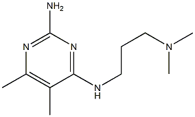 Pyrimidine, 2-amino-4-(3-dimethylaminopropylamino)-5,6-dimethyl- (4CI) CAS#: 812020-60-3