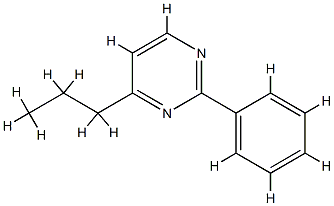 Pyrimidine, 2-phenyl-4-propyl- (6CI,9CI) CAS#: 89967-04-4