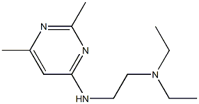 Pyrimidine, 4-(2-diethylaminoethylamino)-2,6-dimethyl- (4CI) CAS#: 811868-36-7