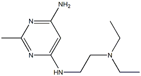 Pyrimidine, 4-amino-6-(2-diethylaminoethylamino)-2-methyl- (4CI) CAS#: 811868-32-3