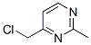 Pyrimidine, 4-(chloromethyl)-2-methyl- (9CI) CAS#: 89967-01-1