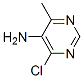 Pyrimidine, 5-amino-4-chloro-6-methyl- (7CI) CAS#: 89182-18-3