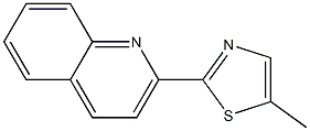 Quinoline, 2-(5-methyl-2-thiazolyl)- (4CI) CAS#: 810690-10-9