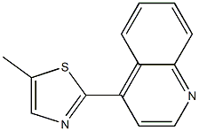 Quinoline, 4-(5-methyl-2-thiazolyl)- (4CI) CAS#: 810690-48-3